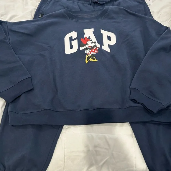 GAP x Disney Blue Sweats Set - Picture 1 of 7